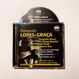Lopes-Graça – Music for String Quartet and Piano Vol.1